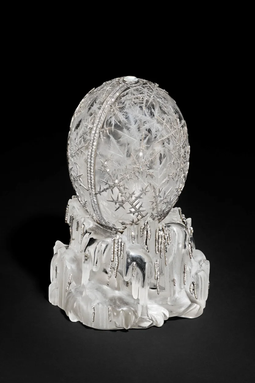 Ovo de Inverno de Fabergé, peça completa